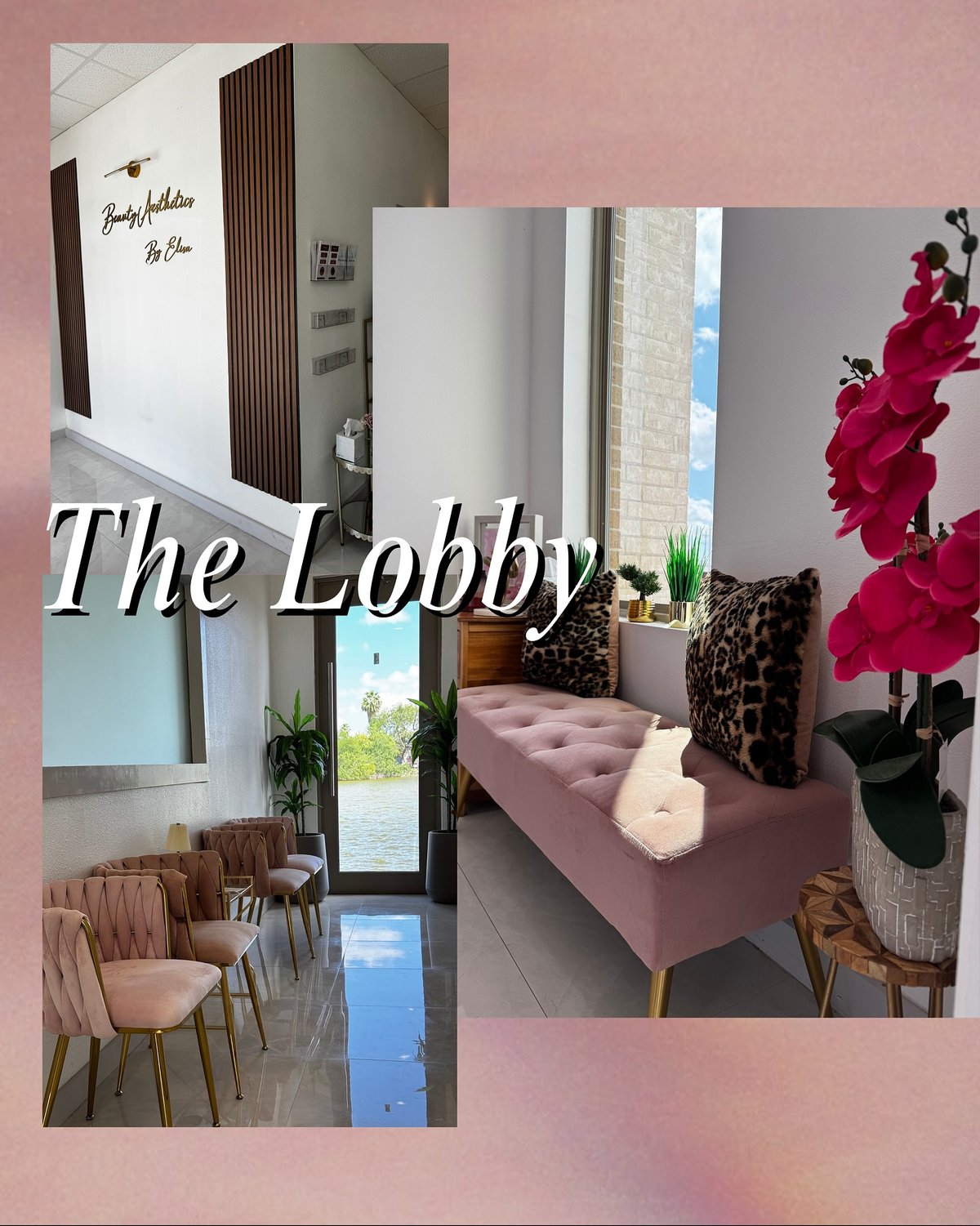 The lobby at Beauty Aesthetics by Elisa