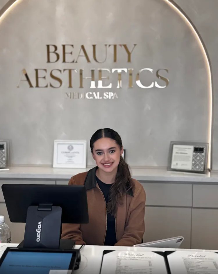 The Beauty Aesthetics by Elisa studio front desk